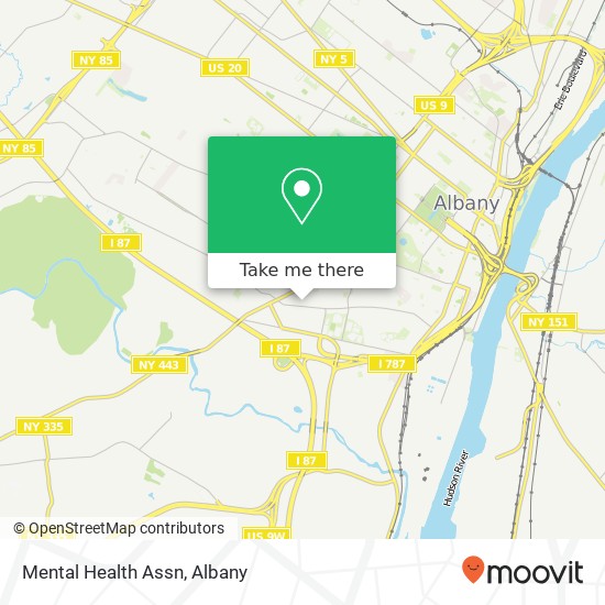 Mental Health Assn map