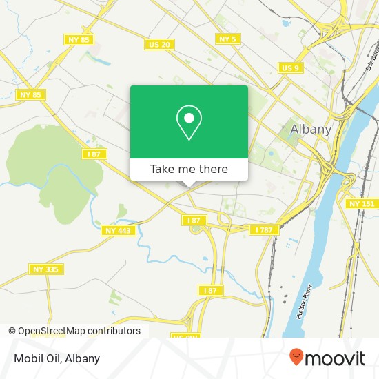 Mobil Oil map