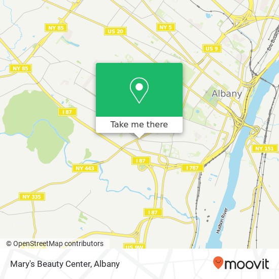 Mary's Beauty Center map