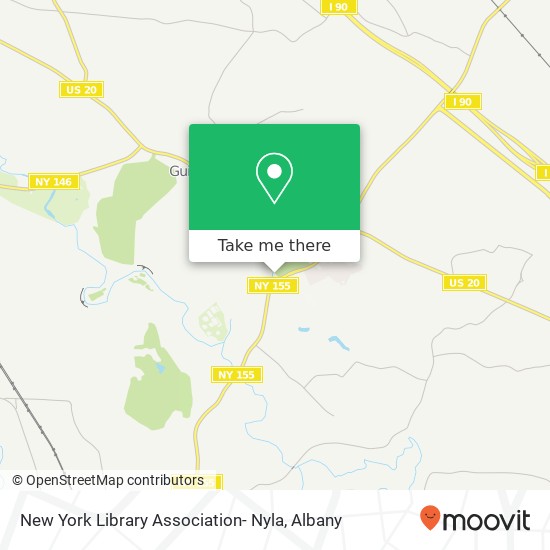 New York Library Association- Nyla map