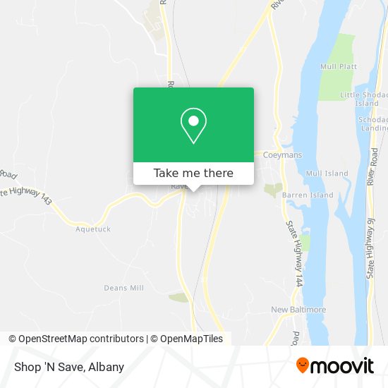 Shop 'N Save map