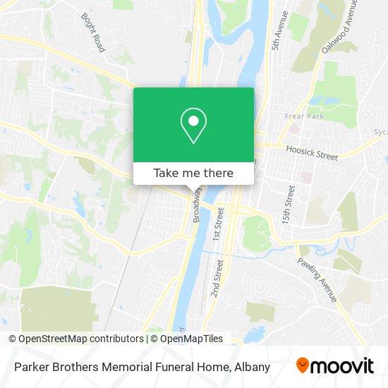 Parker Brothers Memorial Funeral Home map