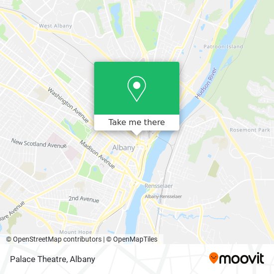 Mapa de Palace Theatre