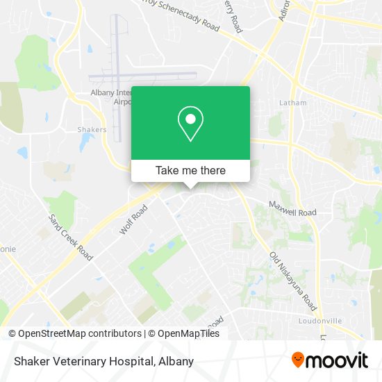 Shaker Veterinary Hospital map
