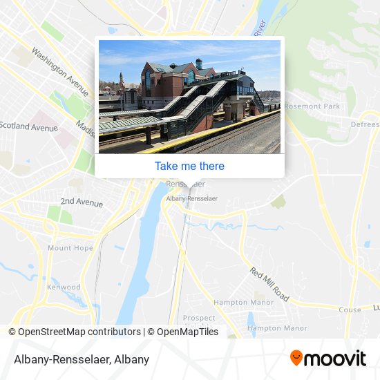 Mapa de Albany-Rensselaer