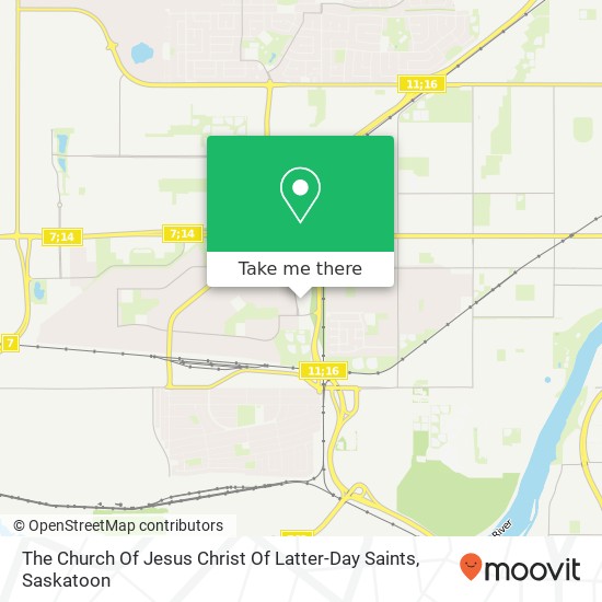 The Church Of Jesus Christ Of Latter-Day Saints map