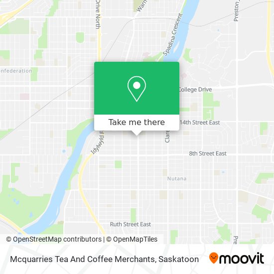 Mcquarries Tea And Coffee Merchants map