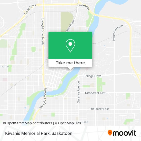 Kiwanis Memorial Park map