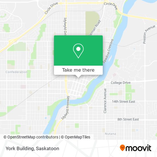 York Building map