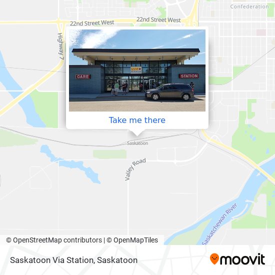 Saskatoon Via Station plan