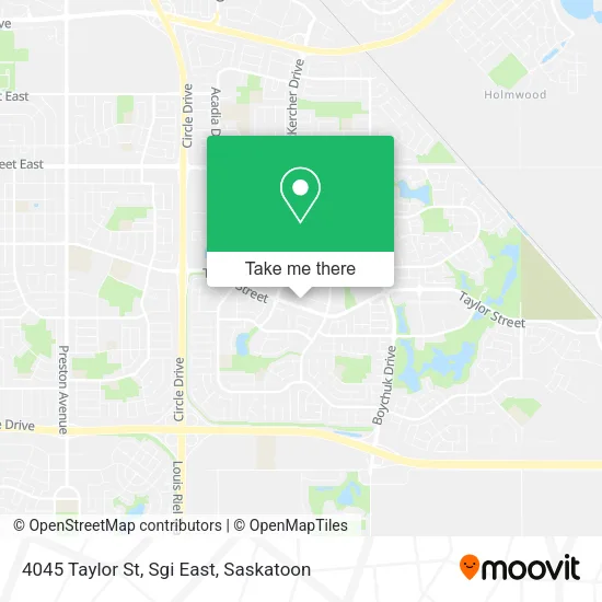 4045 Taylor St, Sgi East map