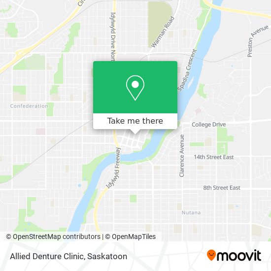 Allied Denture Clinic map