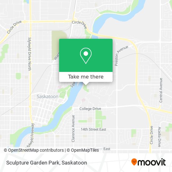 Sculpture Garden Park plan