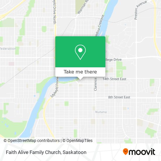 Faith Alive Family Church map