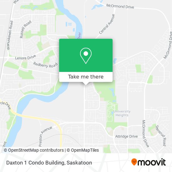 Daxton 1 Condo Building map