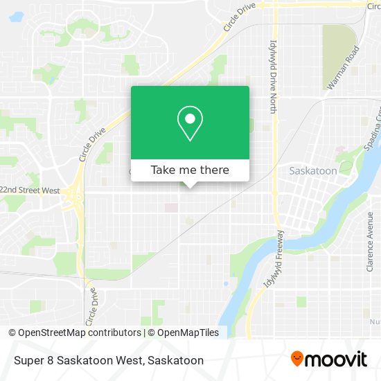 Super 8 Saskatoon West plan