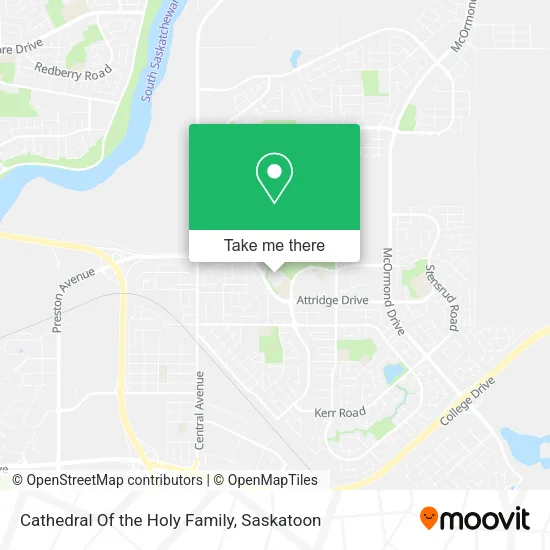Cathedral Of the Holy Family map