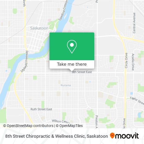 8th Street Chiropractic & Wellness Clinic map