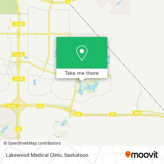 Lakewood Medical Clinic map