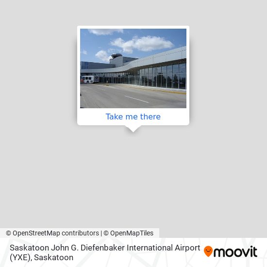 Saskatoon John G. Diefenbaker International Airport (YXE) map