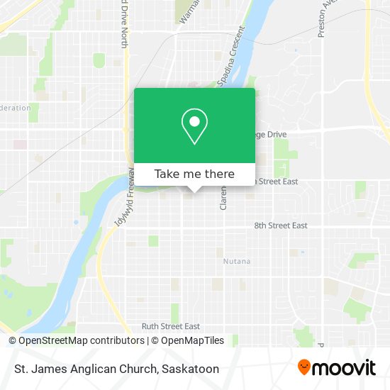 St. James Anglican Church plan