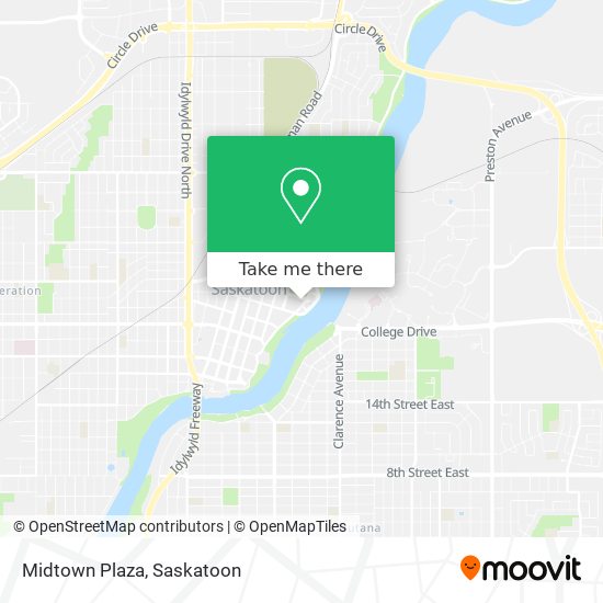 Midtown Plaza map