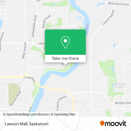 Lawson Mall map