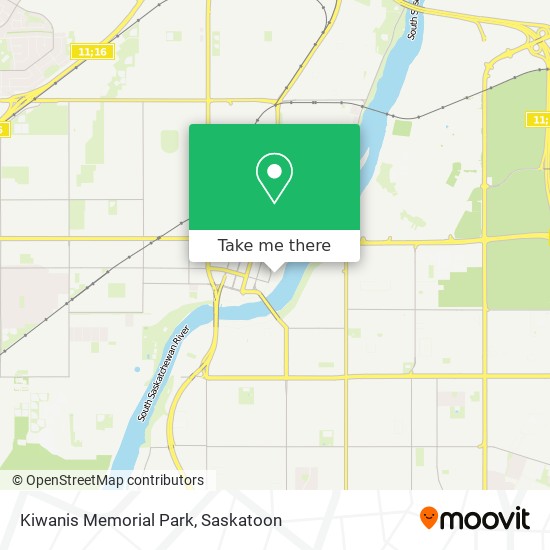 Kiwanis Memorial Park map