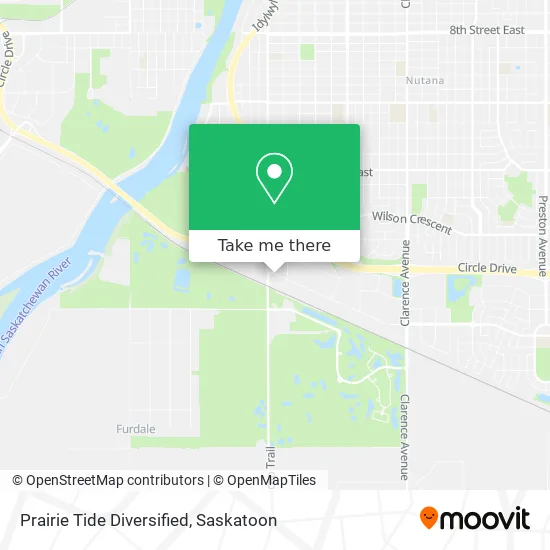 Prairie Tide Diversified map