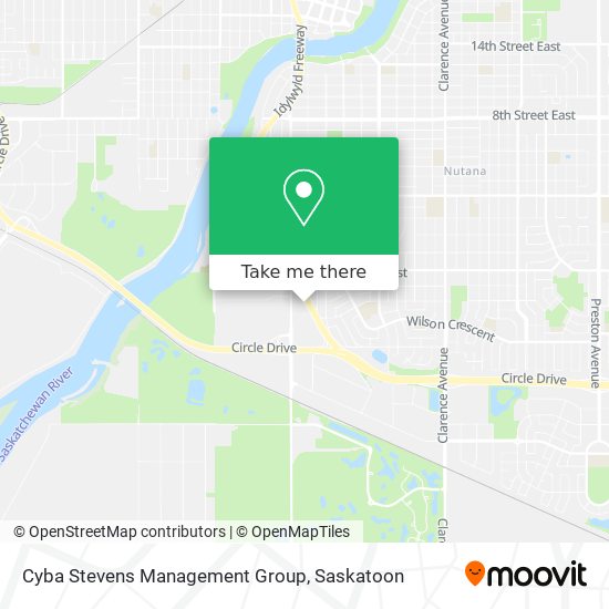 Cyba Stevens Management Group map