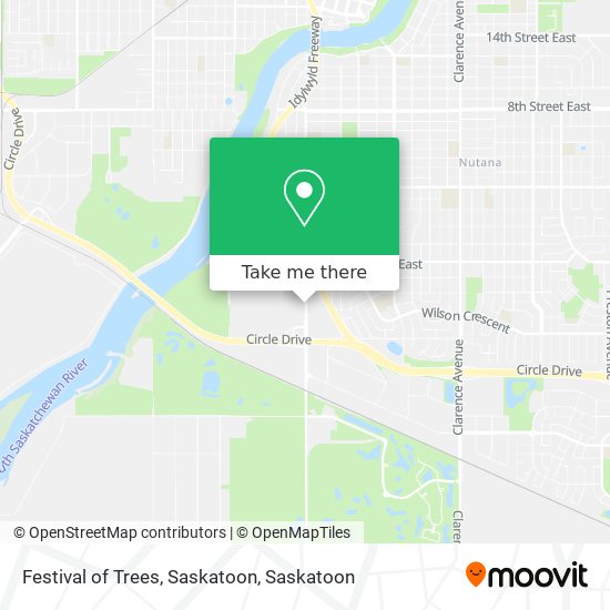 Festival of Trees, Saskatoon plan