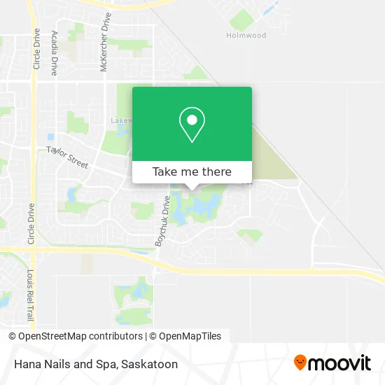 How To Get To Hana Nails And Spa In Saskatoon By Bus