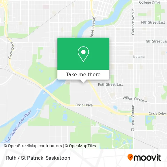 Ruth / St Patrick map