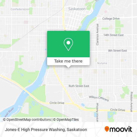 Jones-E High Pressure Washing map