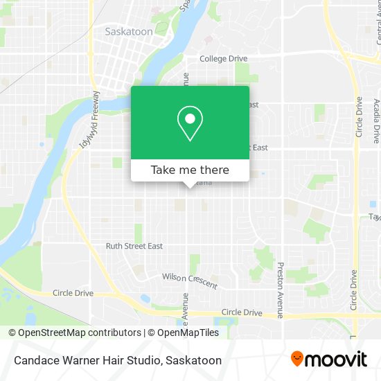Candace Warner Hair Studio plan