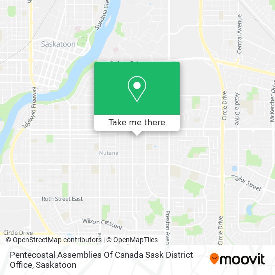 Pentecostal Assemblies Of Canada Sask District Office plan