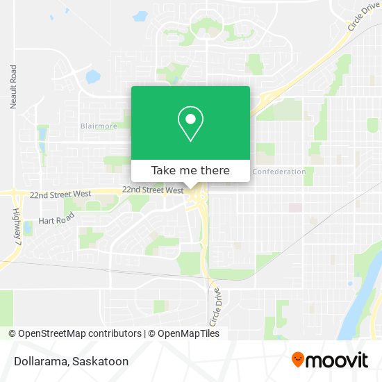 Dollarama map