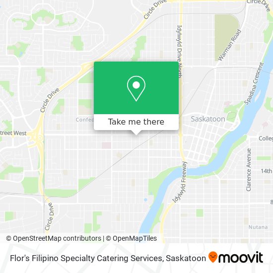 Flor's Filipino Specialty Catering Services map