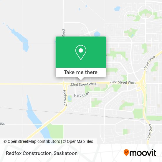 Redfox Construction map