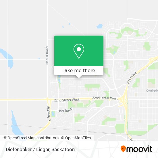 Diefenbaker / Lisgar map