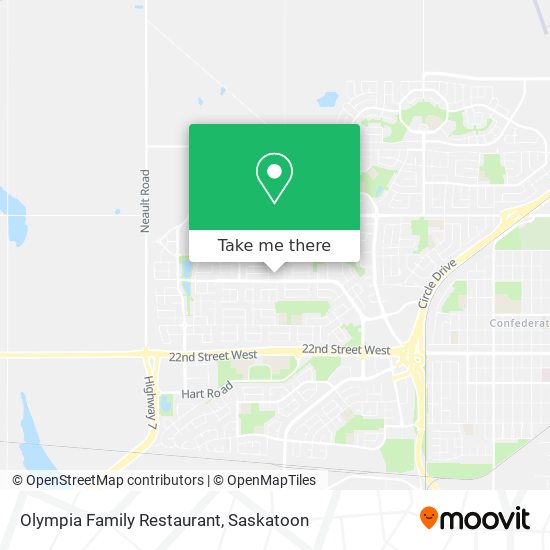 Olympia Family Restaurant map