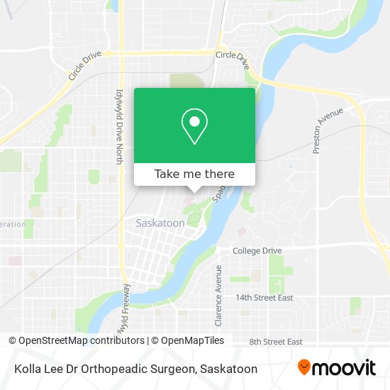 Kolla Lee Dr Orthopeadic Surgeon map