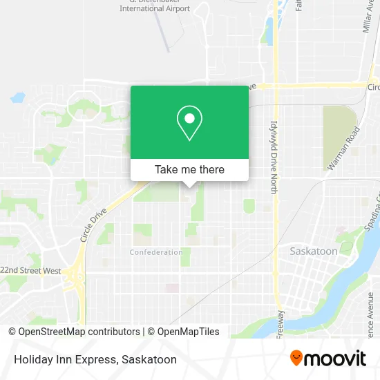 Holiday Inn Express map