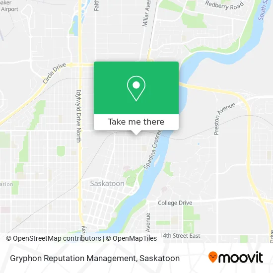 Gryphon Reputation Management map