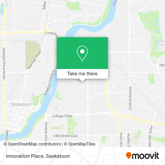 Innovation Place map