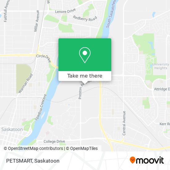 PETSMART map