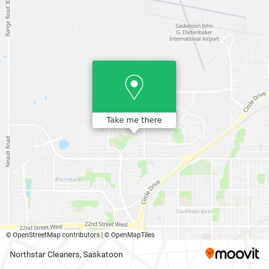 Northstar Cleaners map