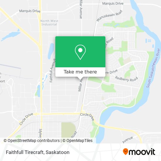 Faithfull Tirecraft map