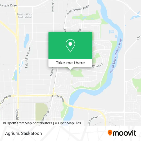 Agrium map