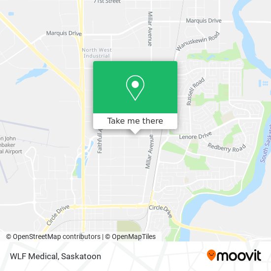 WLF Medical map